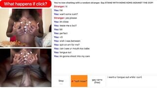 Sexy Girl On Omegle Makes Me Cum