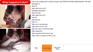 Sexy Girl On Omegle Makes Me Cum