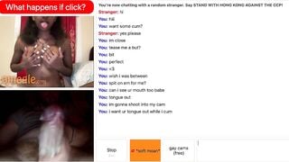Sexy Girl On Omegle Makes Me Cum