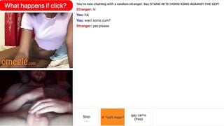 Sexy Girl On Omegle Makes Me Cum