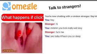 Omegle Teen Wet Pussy