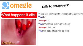 Omegle Teen Wet Pussy