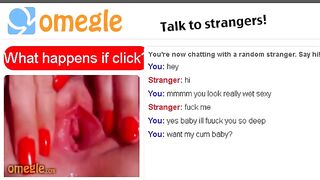 Omegle Teen Wet Pussy