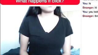 Teen Shows Tits On Omegle