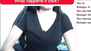 Teen Shows Tits On Omegle