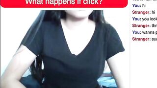 Teen Shows Tits On Omegle