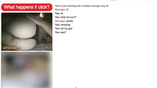 Sexy Brunette Teases Tits And Ass On Omegle