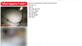 Sexy Brunette Teases Tits And Ass On Omegle