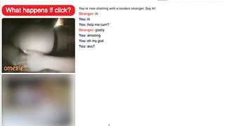Sexy Brunette Teases Tits And Ass On Omegle