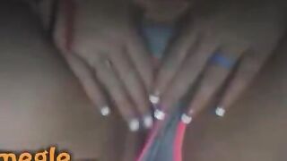 Chubby Girl Spread It On Omegle After A Simple He
