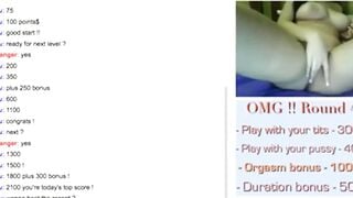 Girl With Amazing Body Plays Omegle Game