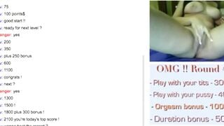Girl With Amazing Body Plays Omegle Game