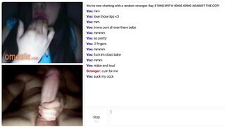 Omegle Slut Lips Tease Until Cumshot