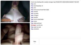 Omegle Slut Lips Tease Until Cumshot