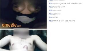 Cum Thirsty Omegle Girl Shows Tasty Tits