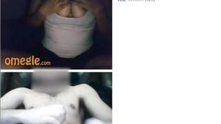 Cum Thirsty Omegle Girl Shows Tasty Tits
