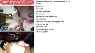 Omegle Teen Shows For Big Cum Shot