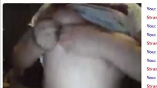 Omegle Girl Flashing Her Tits