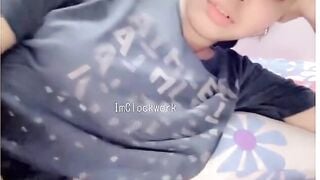 Arabic Girl Plays WIth Her TIts On Omegle