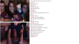 Omegle Monster Cock Cums For 3 Girls