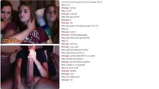 Omegle Monster Cock Cums For 3 Girls