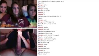 Omegle Monster Cock Cums For 3 Girls