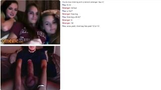 Omegle Monster Cock Cums For 3 Girls