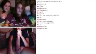 Omegle Monster Cock Cums For 3 Girls