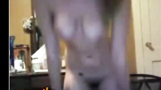Omegle Girl Gets Naked