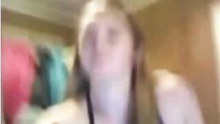 Omegle Girl Gets Naked