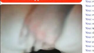 Omegle Tenn Toy Pussy Stretching