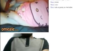 Omegle Tenn Toy Pussy Stretching