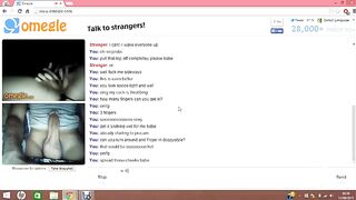 This Omegle Babe Knows The Drill