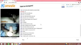 This Omegle Babe Knows The Drill