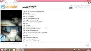 This Omegle Babe Knows The Drill