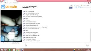 This Omegle Babe Knows The Drill