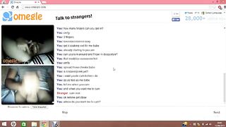 This Omegle Babe Knows The Drill