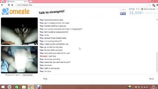 This Omegle Babe Knows The Drill