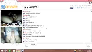 This Omegle Babe Knows The Drill