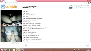 This Omegle Babe Knows The Drill