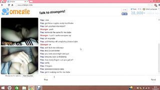 This Omegle Babe Knows The Drill