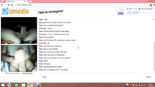 This Omegle Babe Knows The Drill