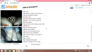 This Omegle Babe Knows The Drill