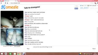 This Omegle Babe Knows The Drill