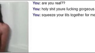 Hot Naked Omegle Slut In Bathtub
