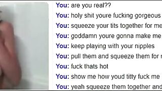 Hot Naked Omegle Slut In Bathtub