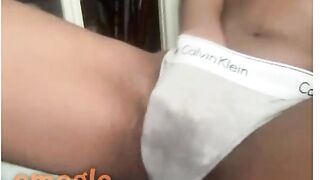 Omegle Gorgeous Black Girl Shows All But Face