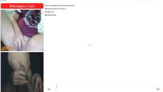 Wet Omegle Webcam Masturbation
