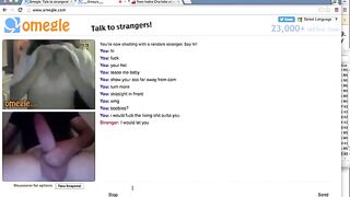 Big Cock Makes Omegle Teens Eyes Roll Back