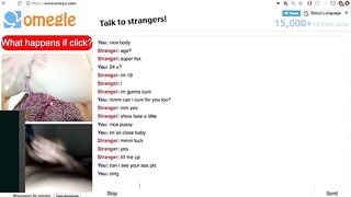 Sexy Omegle Teen Shows Everything